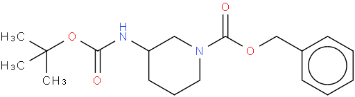 3-(叔丁氧基羰基氨基)哌啶-1-羧酸苄酯