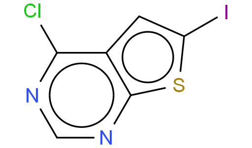 4-氯-6-碘代噻吩并[2,3-d]嘧啶
