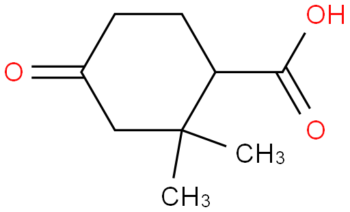 2,2-二甲基-4-羟基环己酸