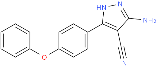 3-氨基-5-(4-苯氧基苯基)-4-氰基-1H-吡唑