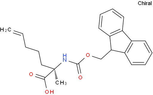 (R)-N-芴甲氧羰基氨基-2-甲基-6-庚烯酸