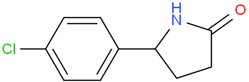 5-(4-氯苯基)吡咯烷-2-酮