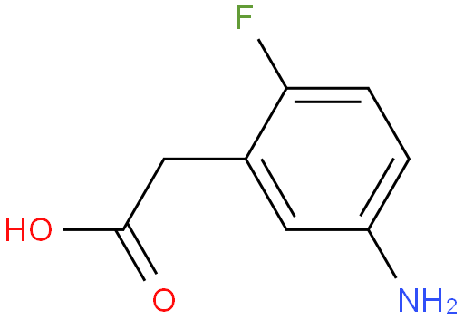 5-氨基-2-氟苯乙酸