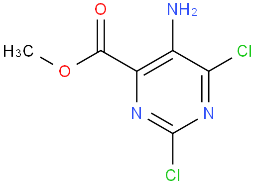 5-氨基-2,6-二氯嘧啶-4-羧酸甲酯