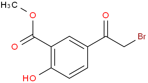 5-(2-溴乙酰基)-2-羟基苯甲酸甲酯