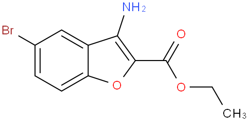 3-氨基-5-溴苯并呋喃-2-羧酸乙酯