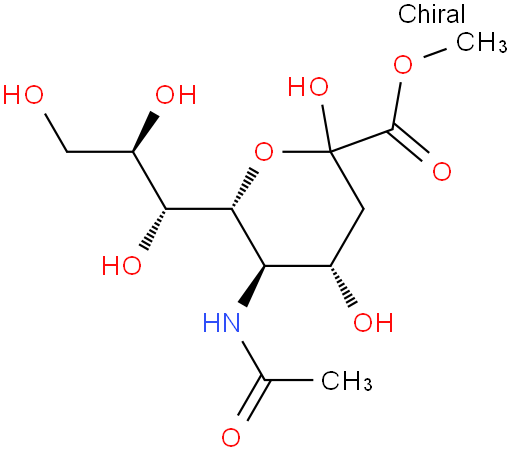 (4S,5R,6R)-5-乙酰氨基-2,4-二羟基-6-((1R,2R)-1,2,3-三羟丙基)四氢-2H-吡喃-2-羧酸甲酯