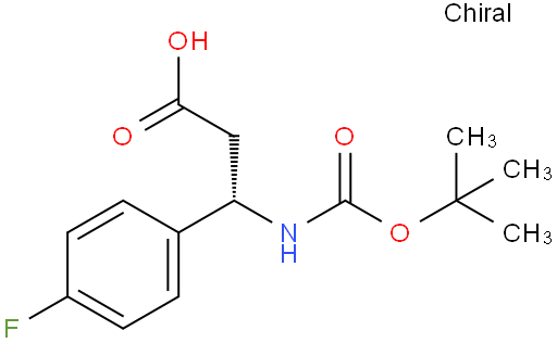 Boc-S-3-氨基-3-(4-氟-苯基)-丙酸