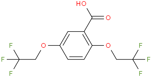 2,5-双(2,2,2-三氟乙氧基)苯甲酸