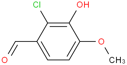 2-氯-3-羟基-4-甲氧基苯甲醛