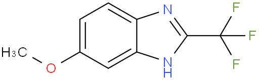 6-甲氧基-2-(三氟甲基)-1H-苯并咪唑