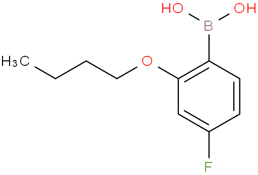 2-丁氧基-4-氟苯基硼酸