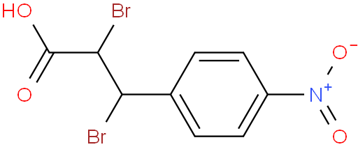 3-(4-硝基苯基)-2,3-二溴丙酸